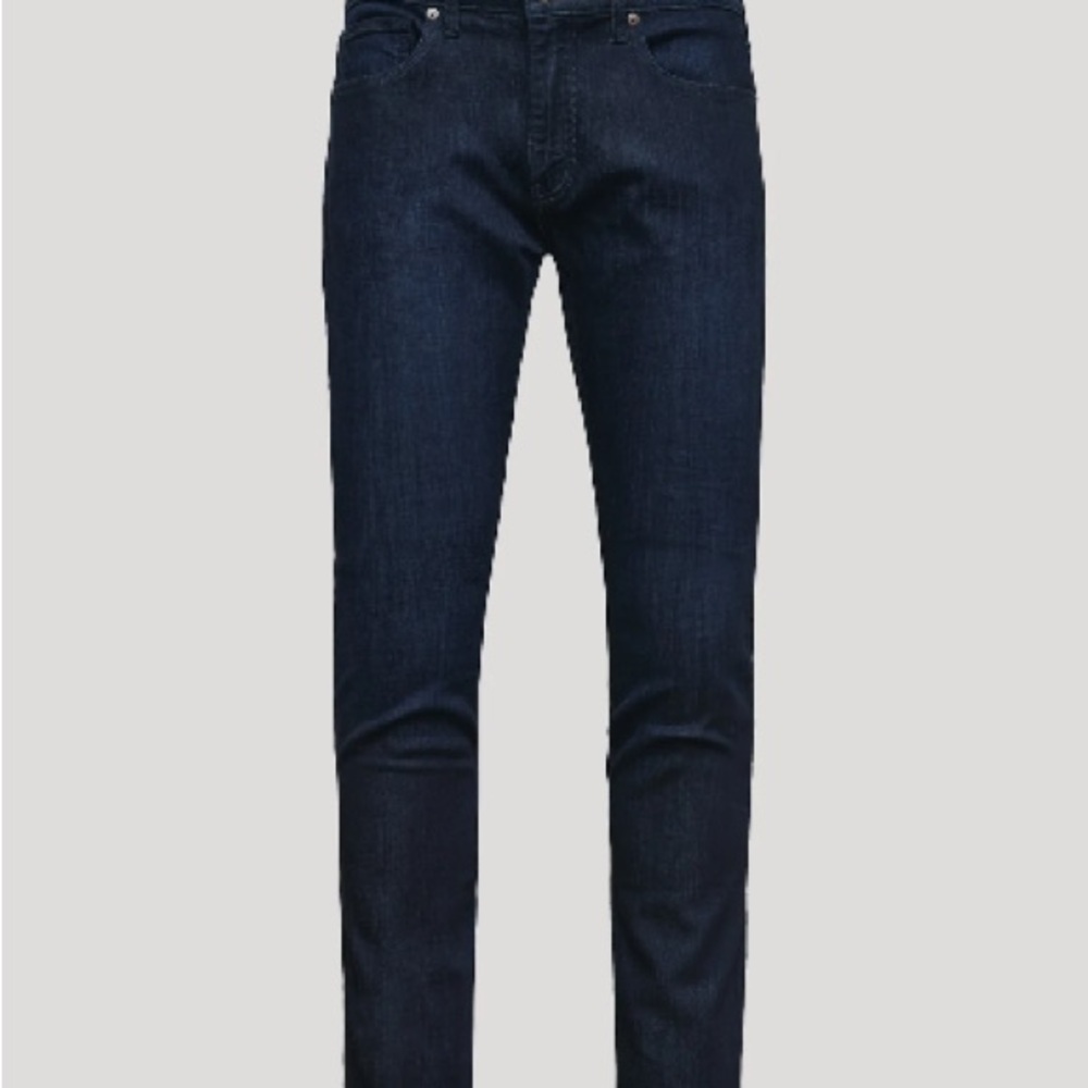 Men's Dark Blue Jeans True Classic NWT 31x34 Slim High Stretch Jeans